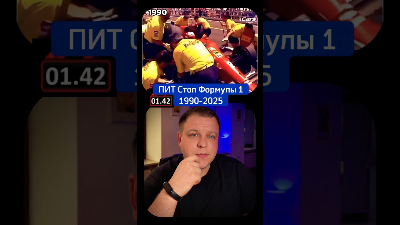Пит Стоп F1 | Скорость командной работы спустя 30 лет #F1 #speed # drift #supercars
