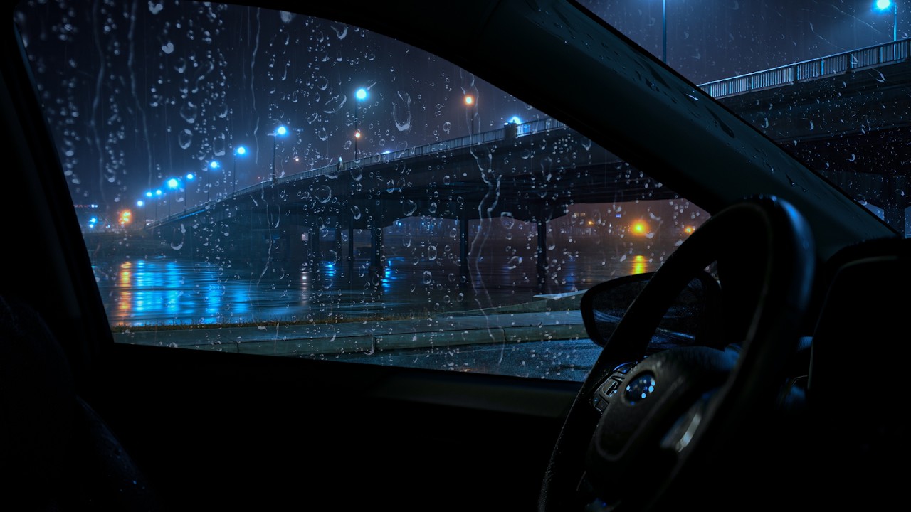 Stop Overthinking Tonight with Heavy Rain on Car - Deep Sleep and Anxiety Relief Mix