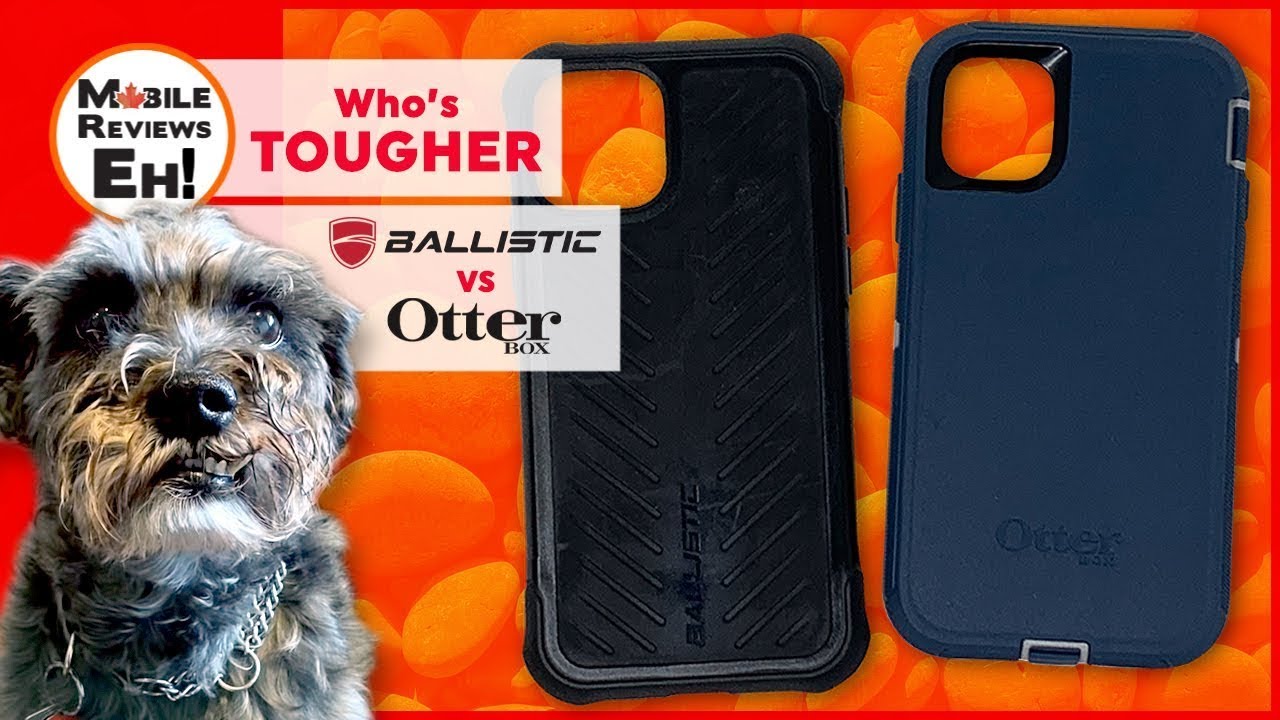 The TOUGHEST? OtterBox Defender VS Ballistic Tough Jacket MAXX - iPhone 11 Tough Case Comparison