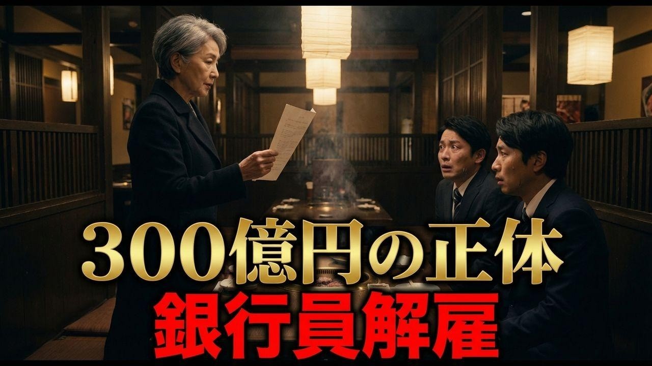 「小汚い」と侮辱された老婆。300億円の通帳を見せた瞬間、店中が凍りついた