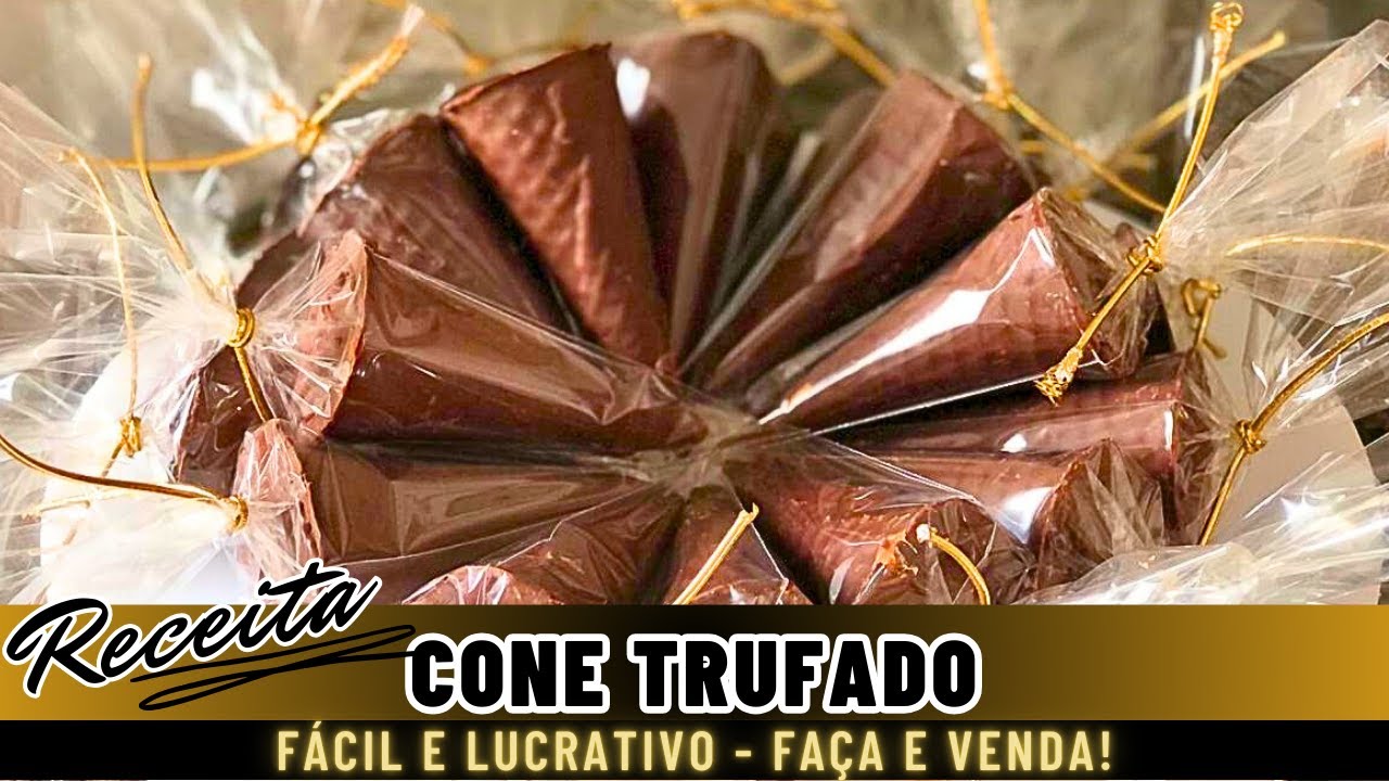 COMO FAZER CONE TRUFADO