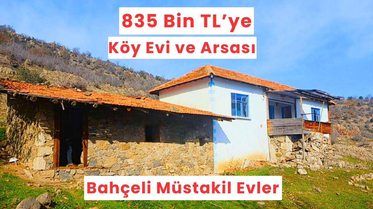 Satılık Köy Evleri | Satılık Bahçeli Müstakil Evler | Ev İlanları