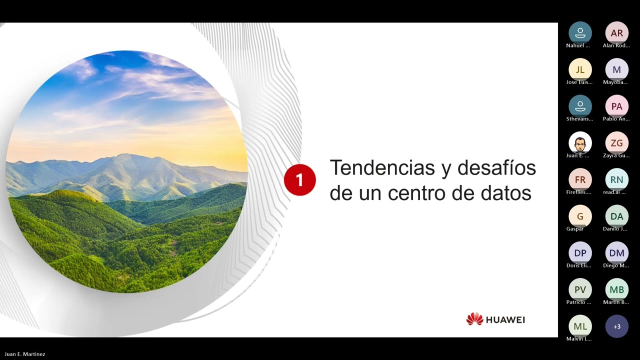 Webinar HUAWEI DATACENTER