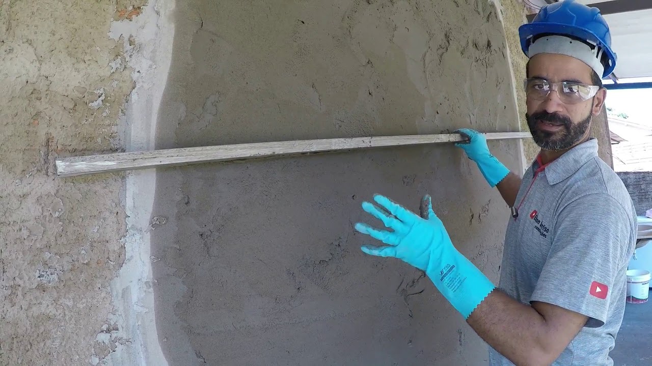 Aula 9 - SARRAFEANDO REBOCO COM A MESTRA SECA