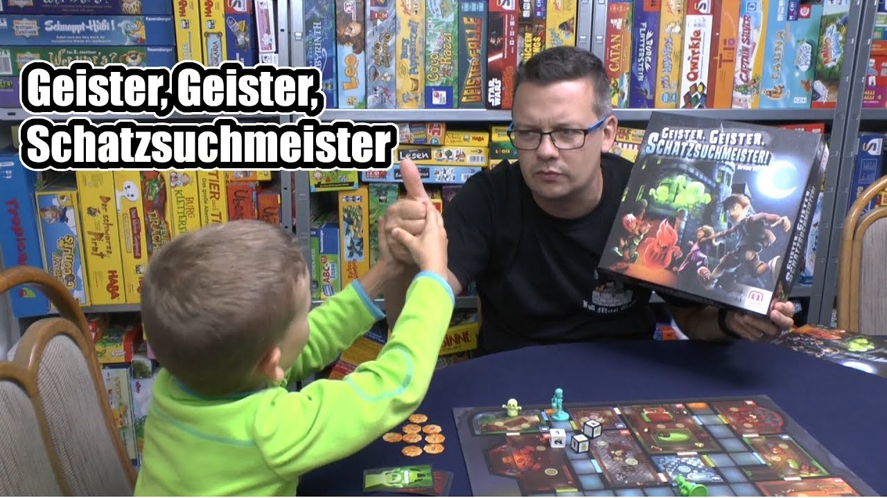 Geister, Geister Schatzsuchmeister (Mattel) - Kinderspiel des Jahres 2014 ... ab 8 Jahre hui!!
