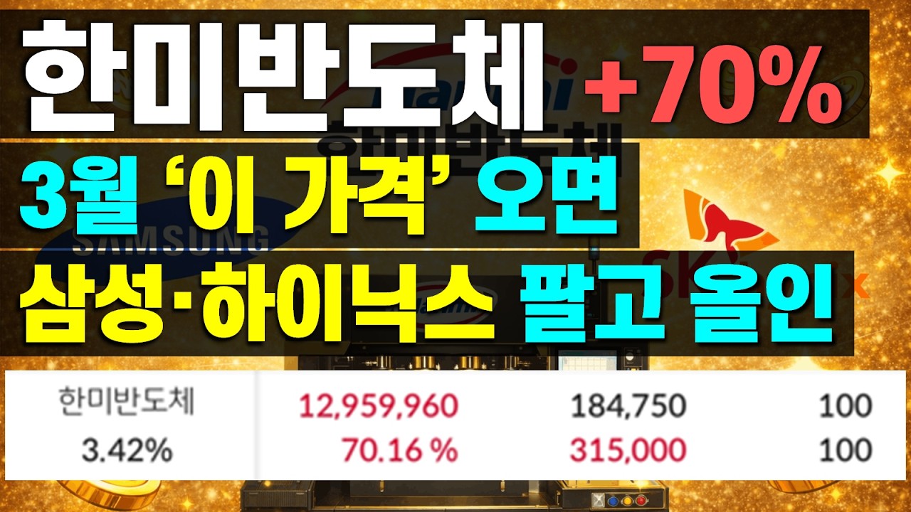 한미반도체 18만 → 30만, 다음 타점은 '이 가격'