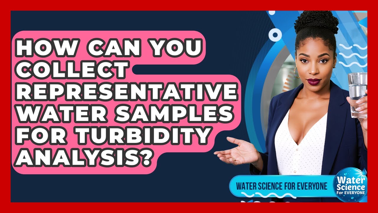 How Can You Collect Representative Water Samples For Turbidity Analysis?