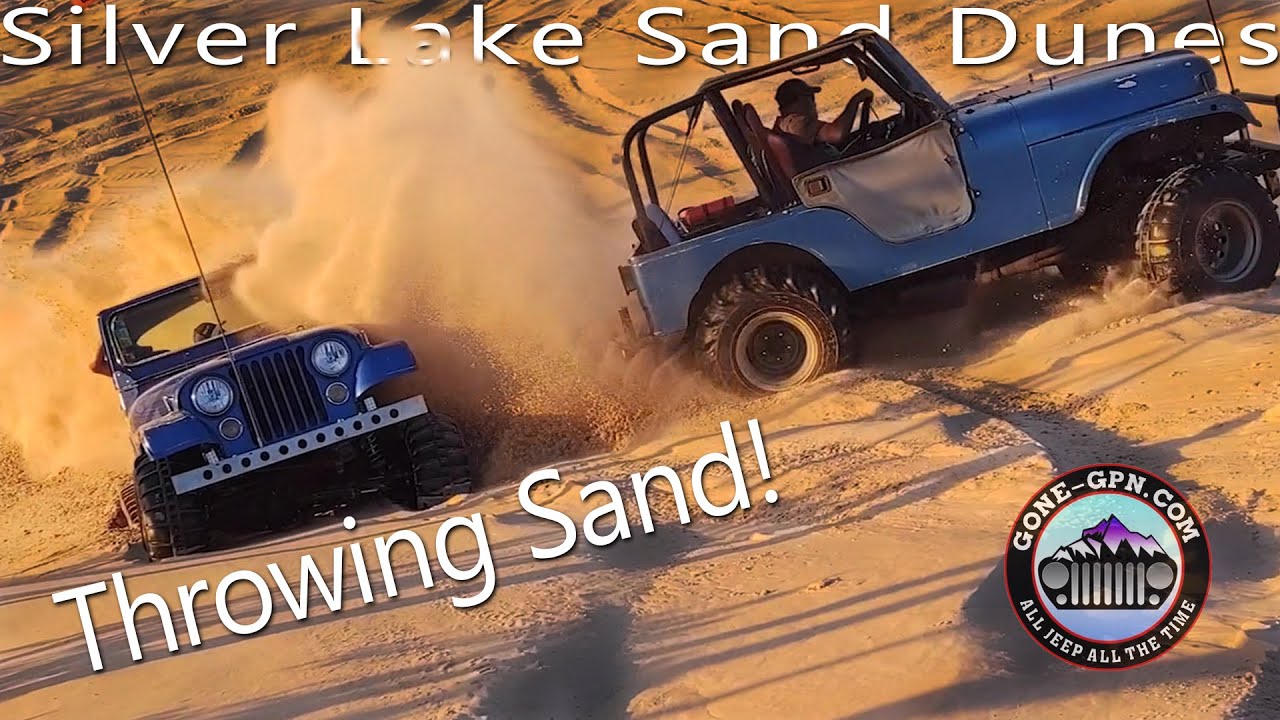Two CJ5s and a Willys Pickup Throwing Sand! - Lockers Before Lightbars Episode 16