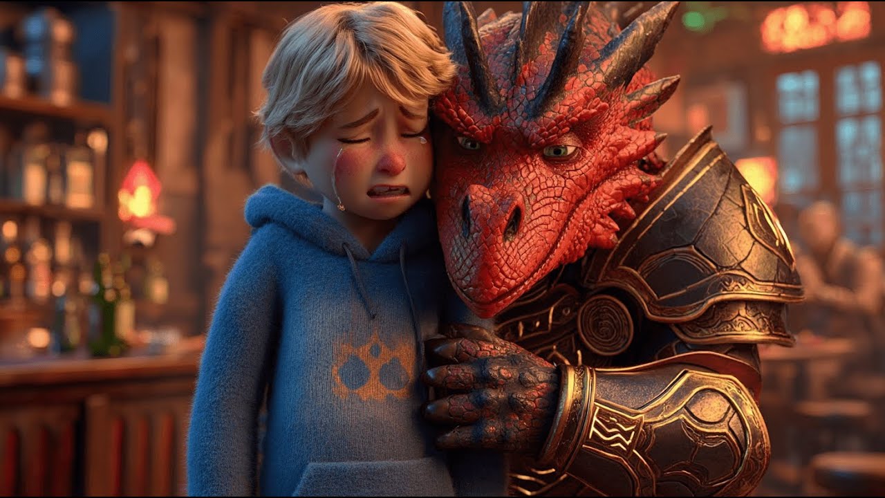 The Tiny Human Boy Clutched the Dragon Chief’s Armor and Sobbed, “Your Warriors Took My Mother!” HFY