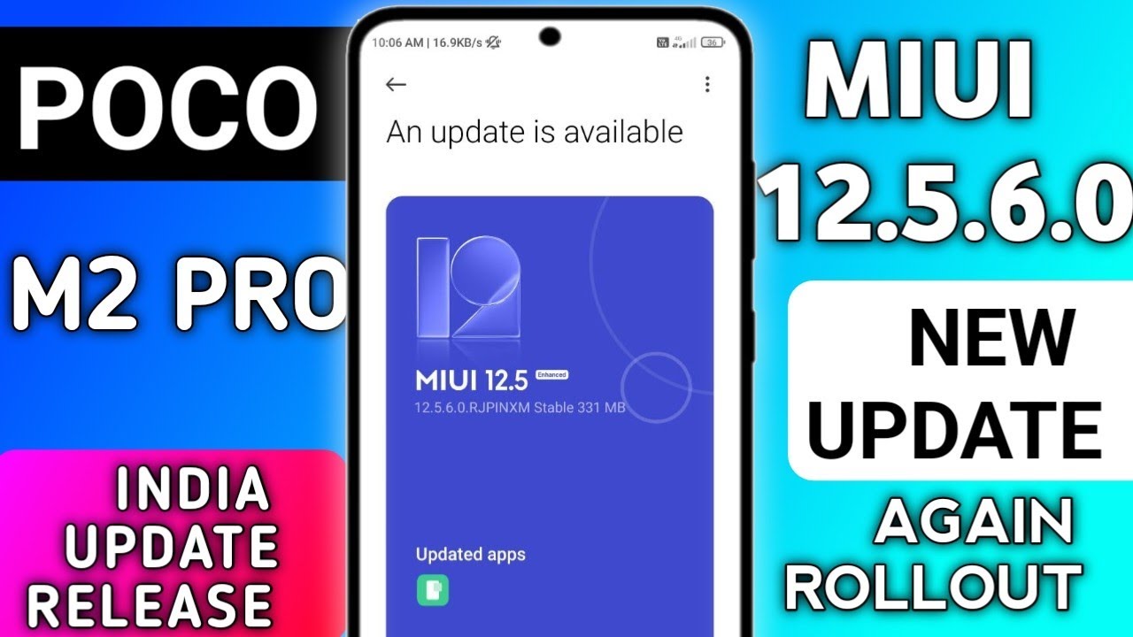 Poco M2 Pro Again Miui 12.5.6.0 Update Rollout Start But Again Rollback 🤦&zwj;♂️ |