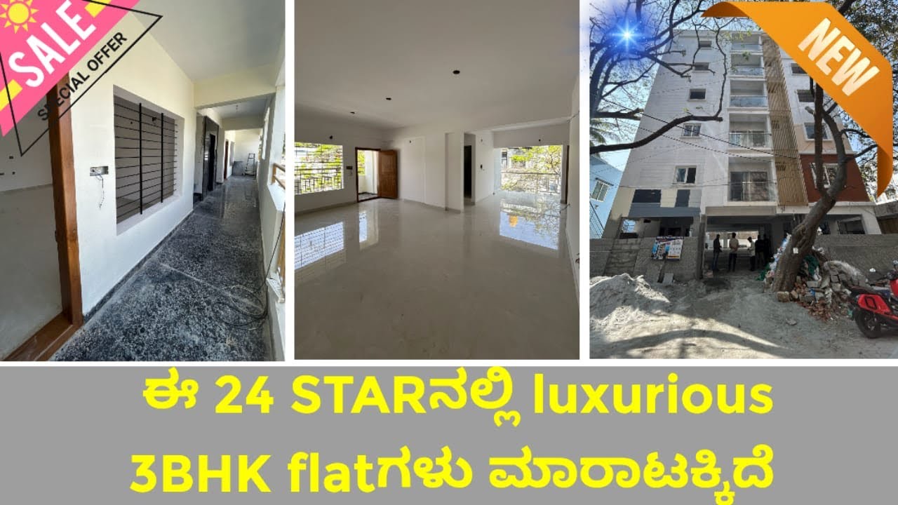￼ Banashankari 2nd stage 3BHK ultra luxury flat for sale location Bsk 2nd stage Bangalore
