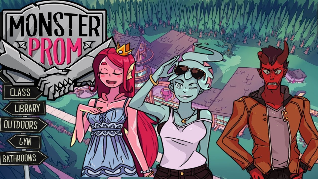 DATING WITH MONSTERS! || Monster Prom #1 (Monster Prom Dating Sim)