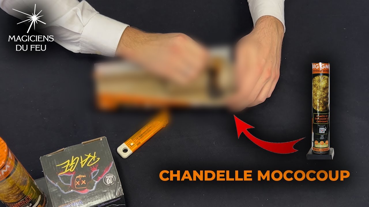 J'ouvre en deux une CHANDELLE MOCOCOUP !