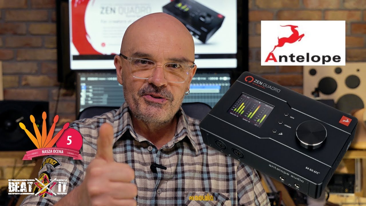 Narzędzie do nagrywania i produkcji muzyki: Antelope Audio Zen Quadro Synergy Core | Test Beatit.TV