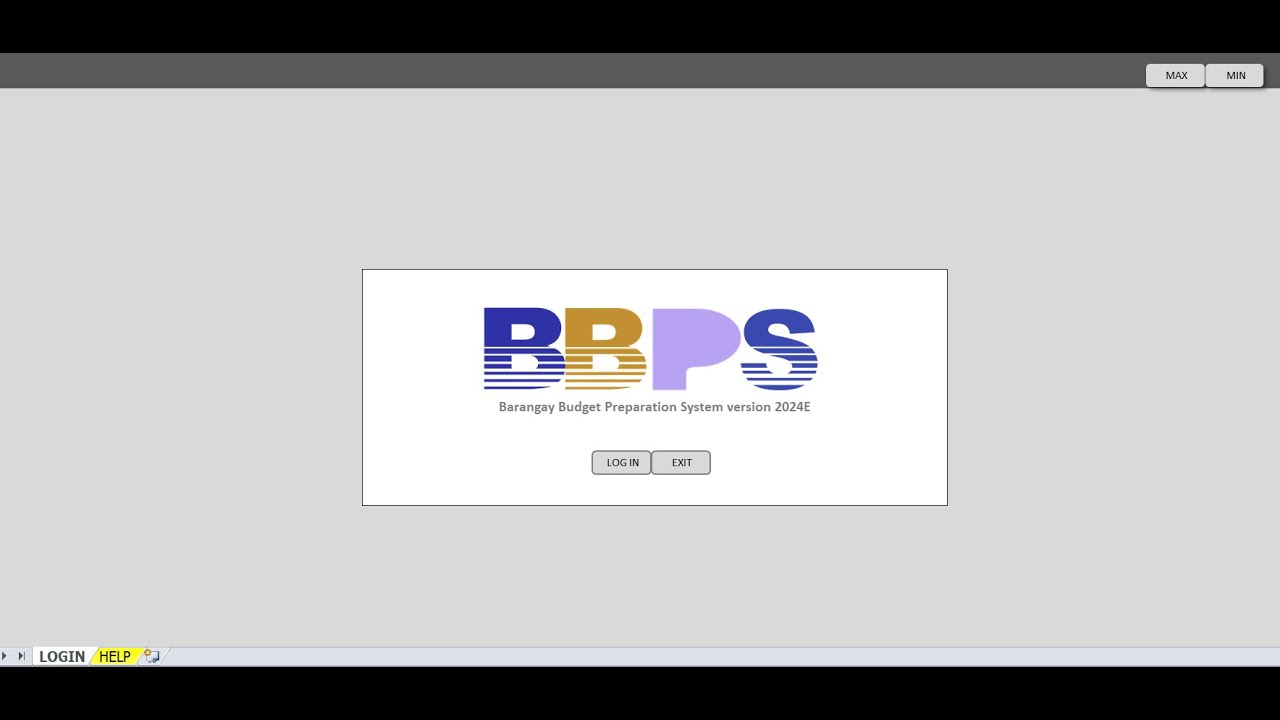 PART 1 of 7 Barangay Budget Preparation System 2024 - Introduction