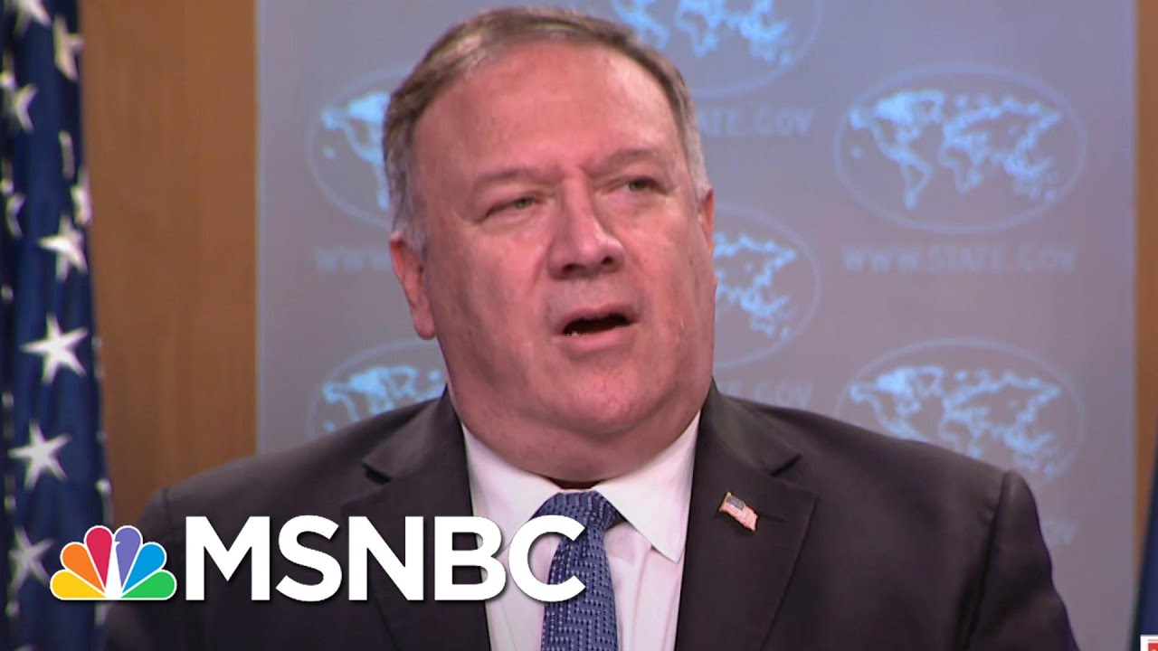 Mike Pompeo Outrages Diplomats, Imperils U.S. Foreign Policy With RNC Speech | MSNBC