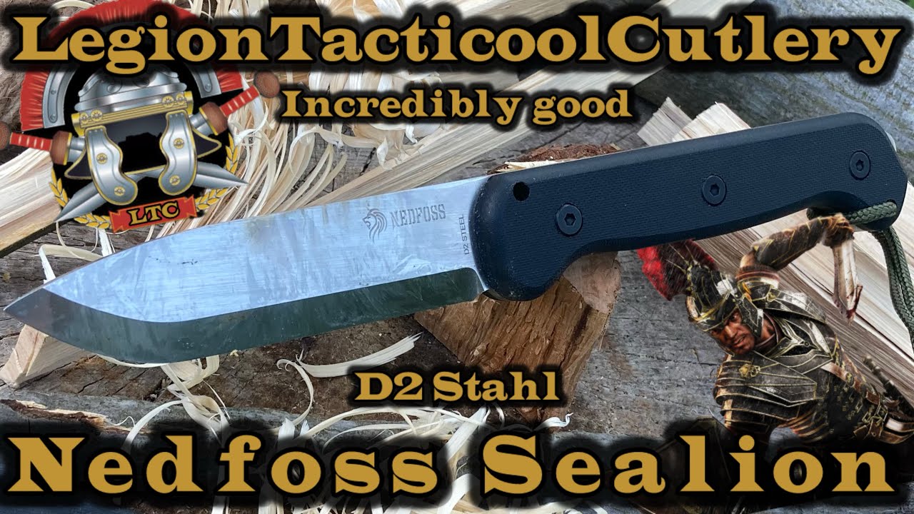 Nedfoss SeaLion in D2 Steel.  A killer bushcrafter  #bushcraft #edc #outdoors #hiking #huntingknife