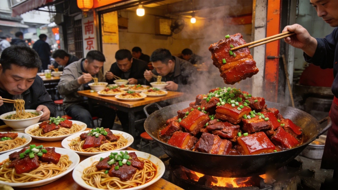 外地人当草本地人当宝，南京本土美食，全家福加大肉必须配猪油渣【舟小九】