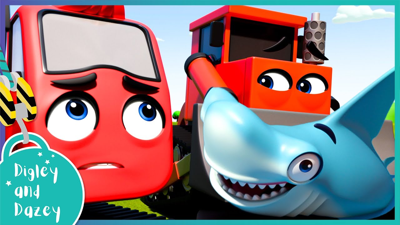 Counting Castle! STEM Learning for Kids! | Construction Cartoons for Kids | Digley and Dazey