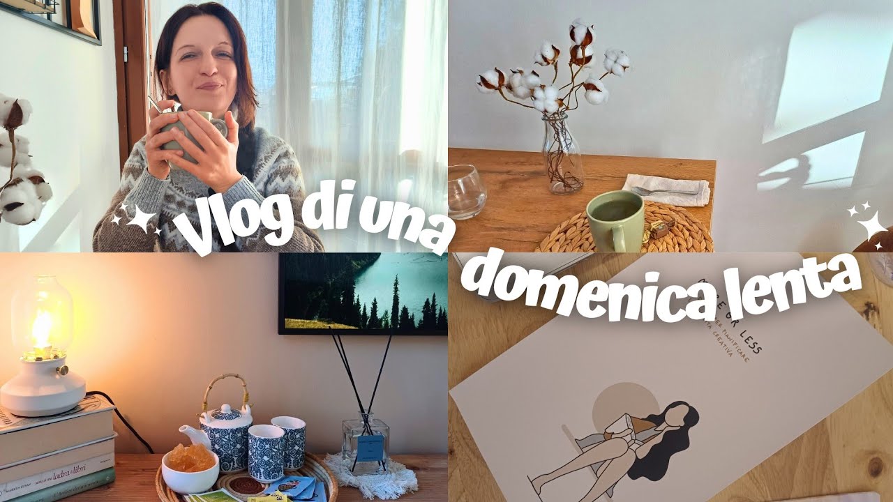 Domenica lenta a Casa 🌿 tra calma, tisane e una Super Novità 