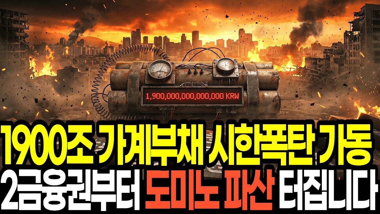 금리 동결의 역설: 버티면 이긴다고요? 이제 진짜 파산이 시작됩니다.