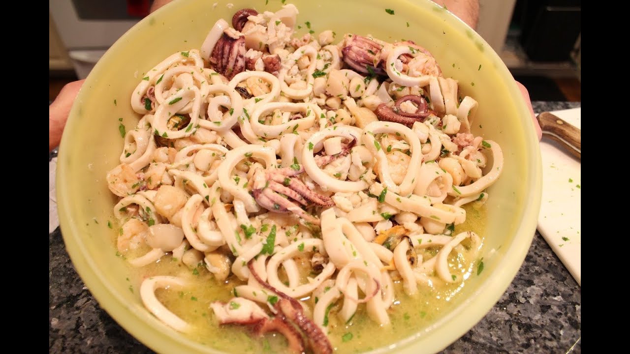 Feast of the Seven Fishes: Fish Salad - OrsaraRecipes