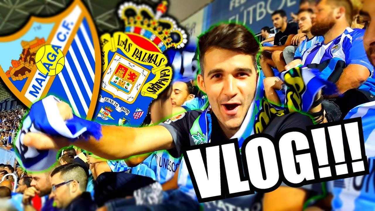 MÁLAGA vs LAS PALMAS 2017/18 | VLOG Estadio La Rosaleda | Post-Partido