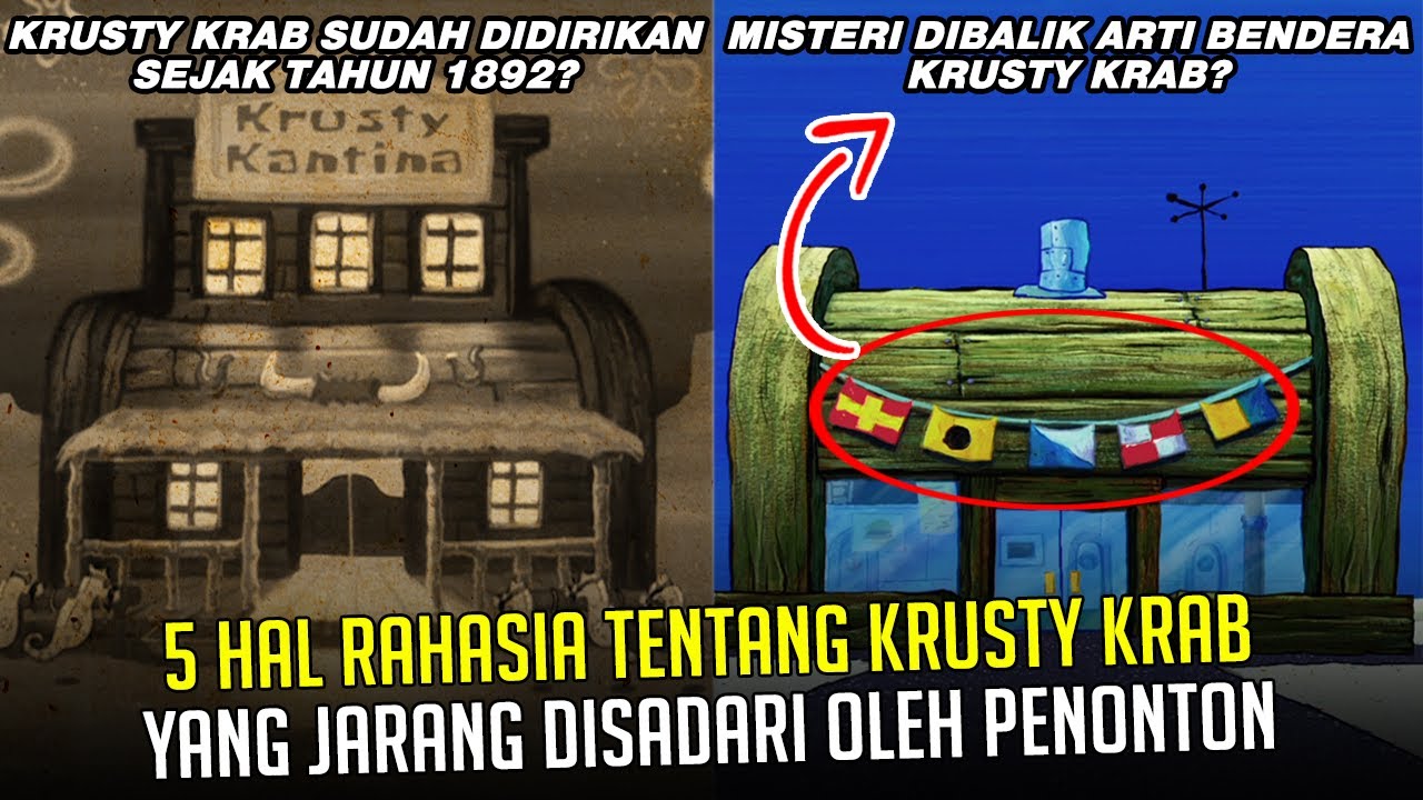 5 Hal Rahasia tentang Krusty Krab yang jarang disadari oleh Penonton