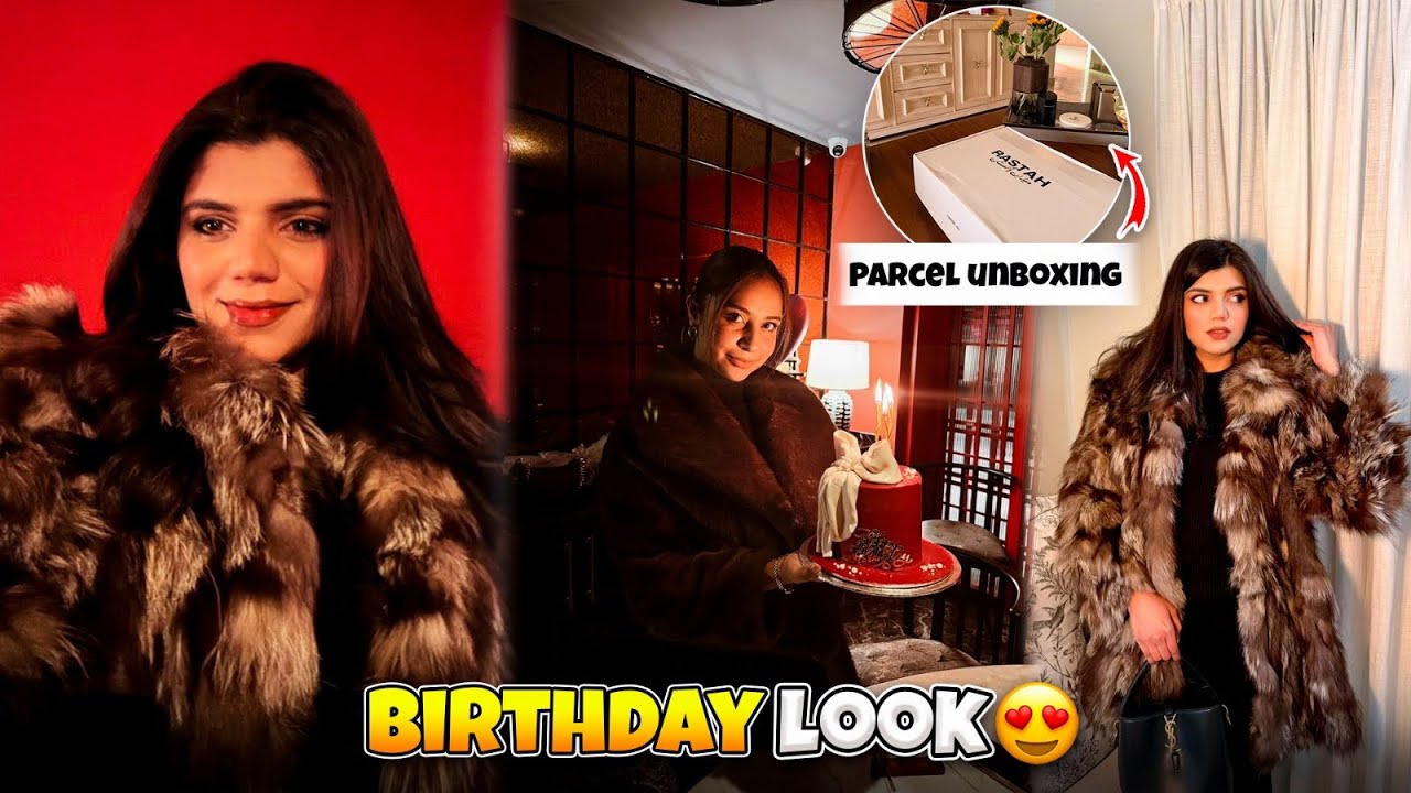BIRTHDAY LOOK AND OPENING PARCELS WITH YOU! - Vlog