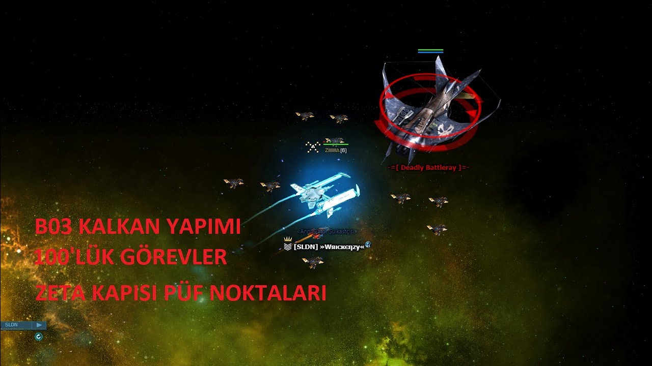 DARKORBİT - 100'LÜK GÖREV SERİSİ 100 BATTLERAY GÖREVİ