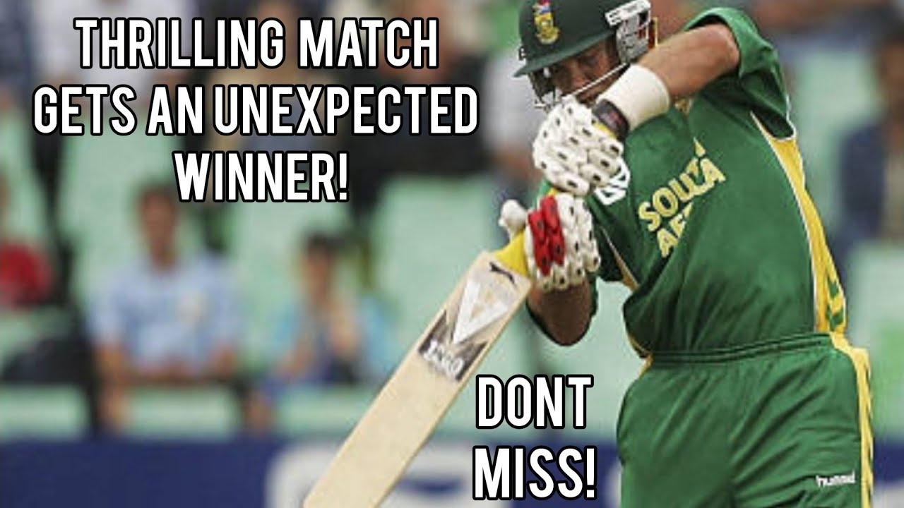 Thrilling Match | South Africa V New Zealand | 1st ODI 2007 Full Highlights
