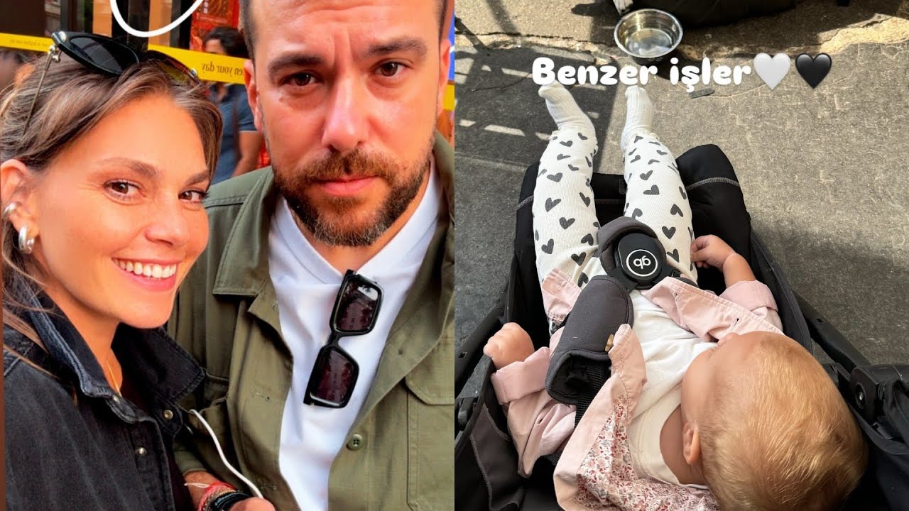 ASLI ENVER VE KIZI ELAY'DAN YEP YENİ GÖRÜNTÜLER