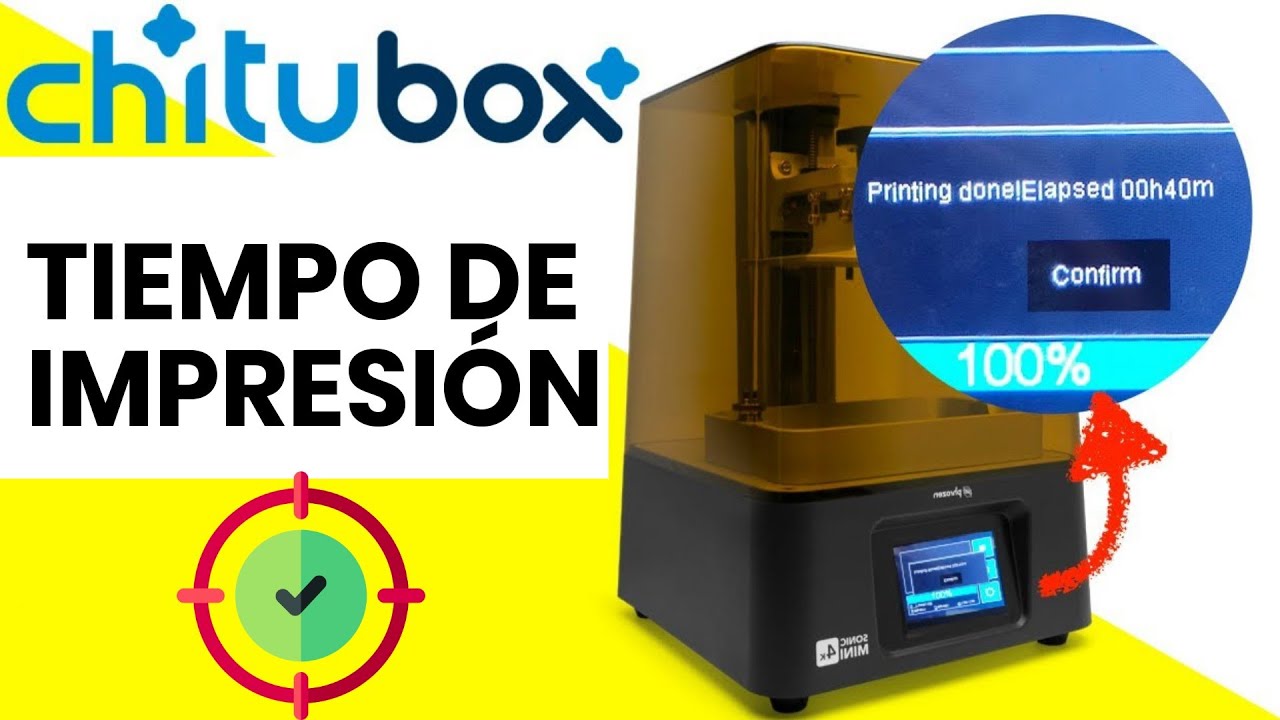 ⏰ NO MAS SORPRESAS - Tiempo de Impresión PRECISO en CHITUBOX!