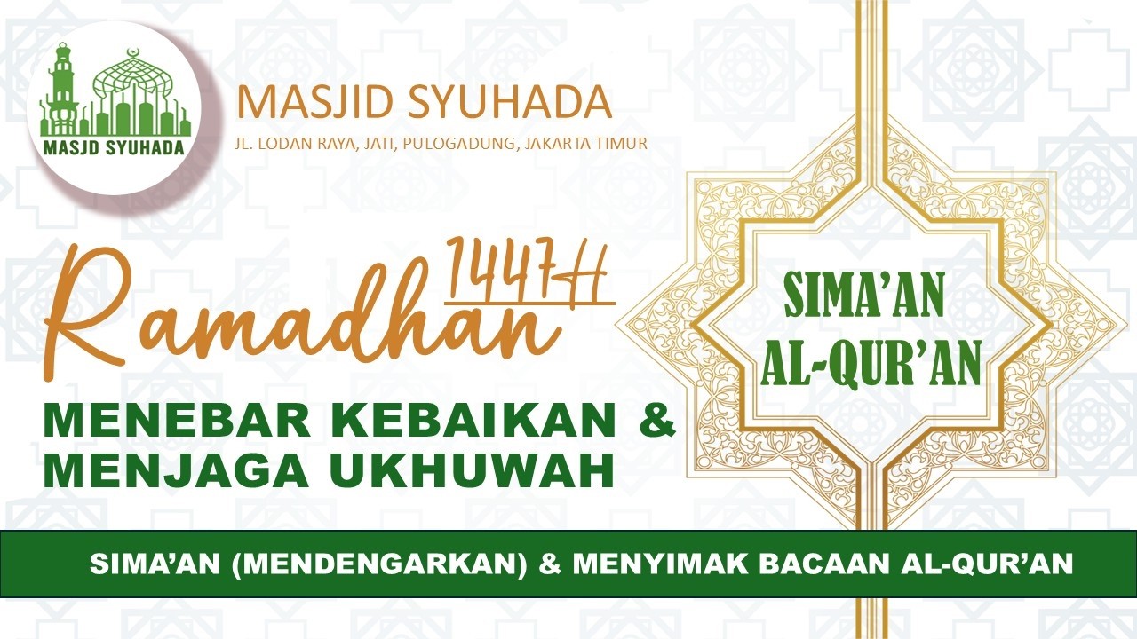 MAJELIS SIMA'AN AL-QUR'AN BIL GHOIB 30 JUZ | MUHAMMAD FAIZ (LABJUTAN)