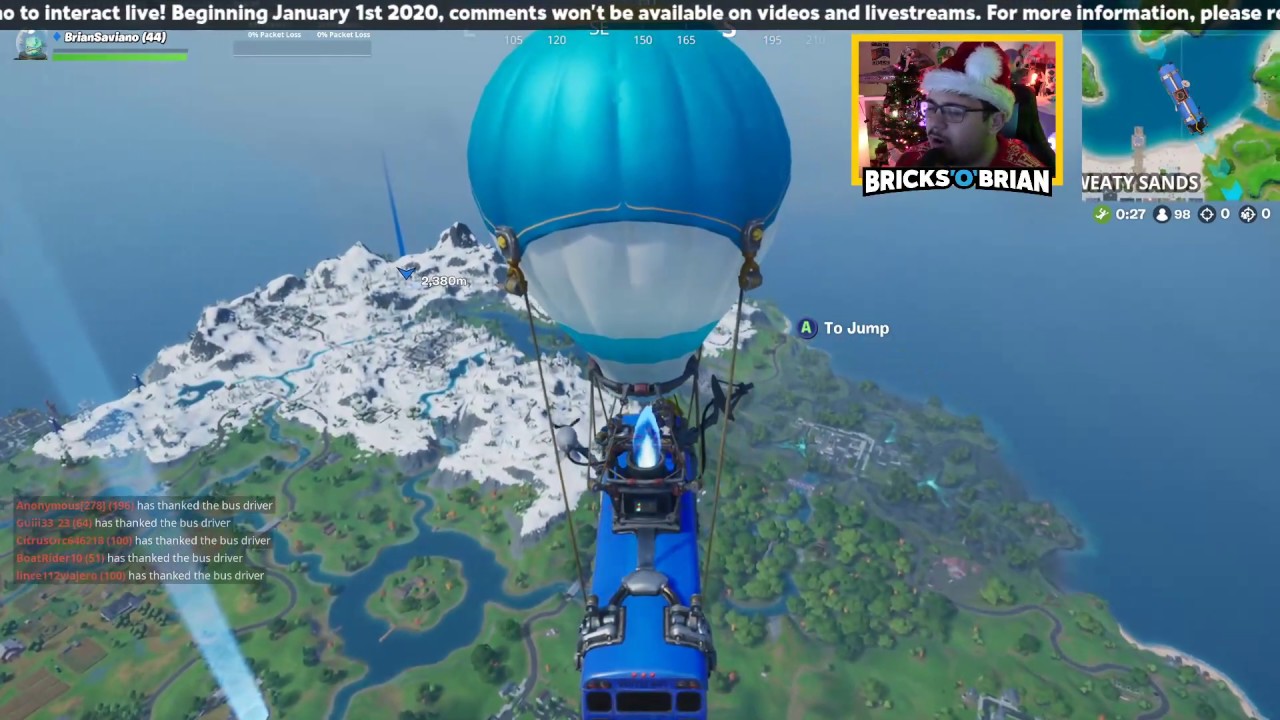 The Rise of Skywalker Fortnite Event with Bricks 'O' Brian!