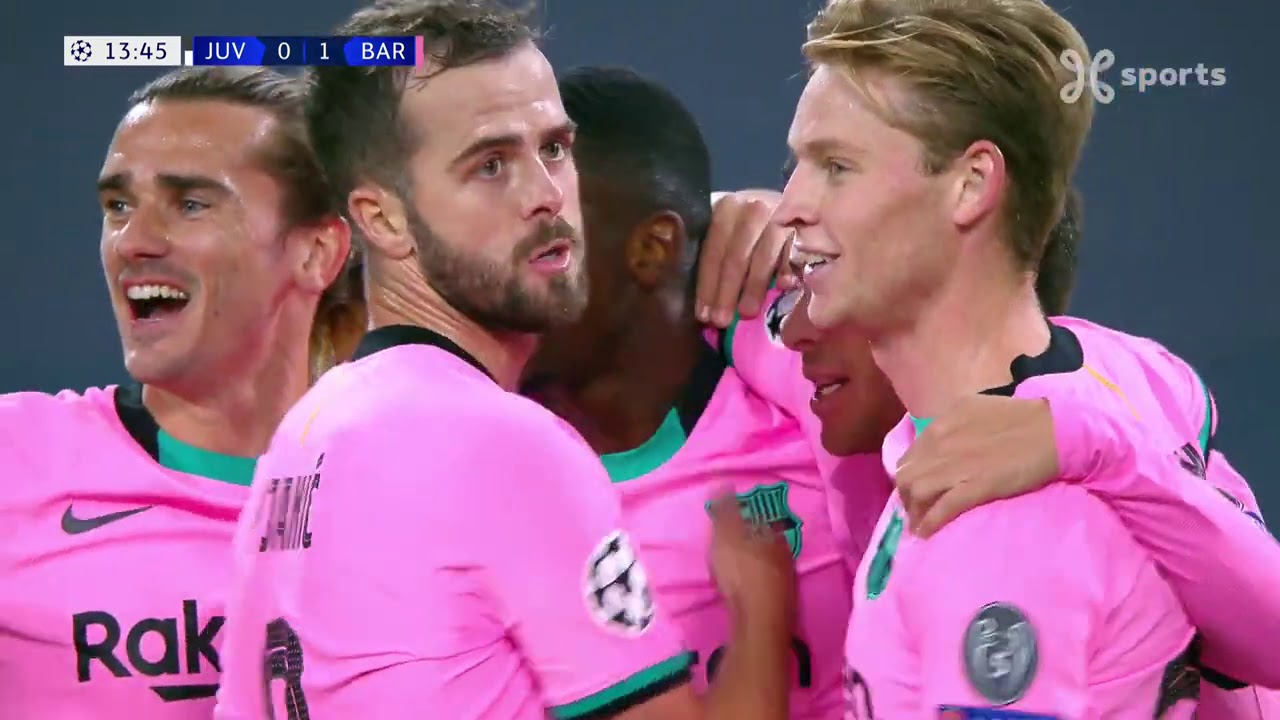 Champions League 28.10.2020 / HIGHLIGHTS NL / Juventus - Barcelona