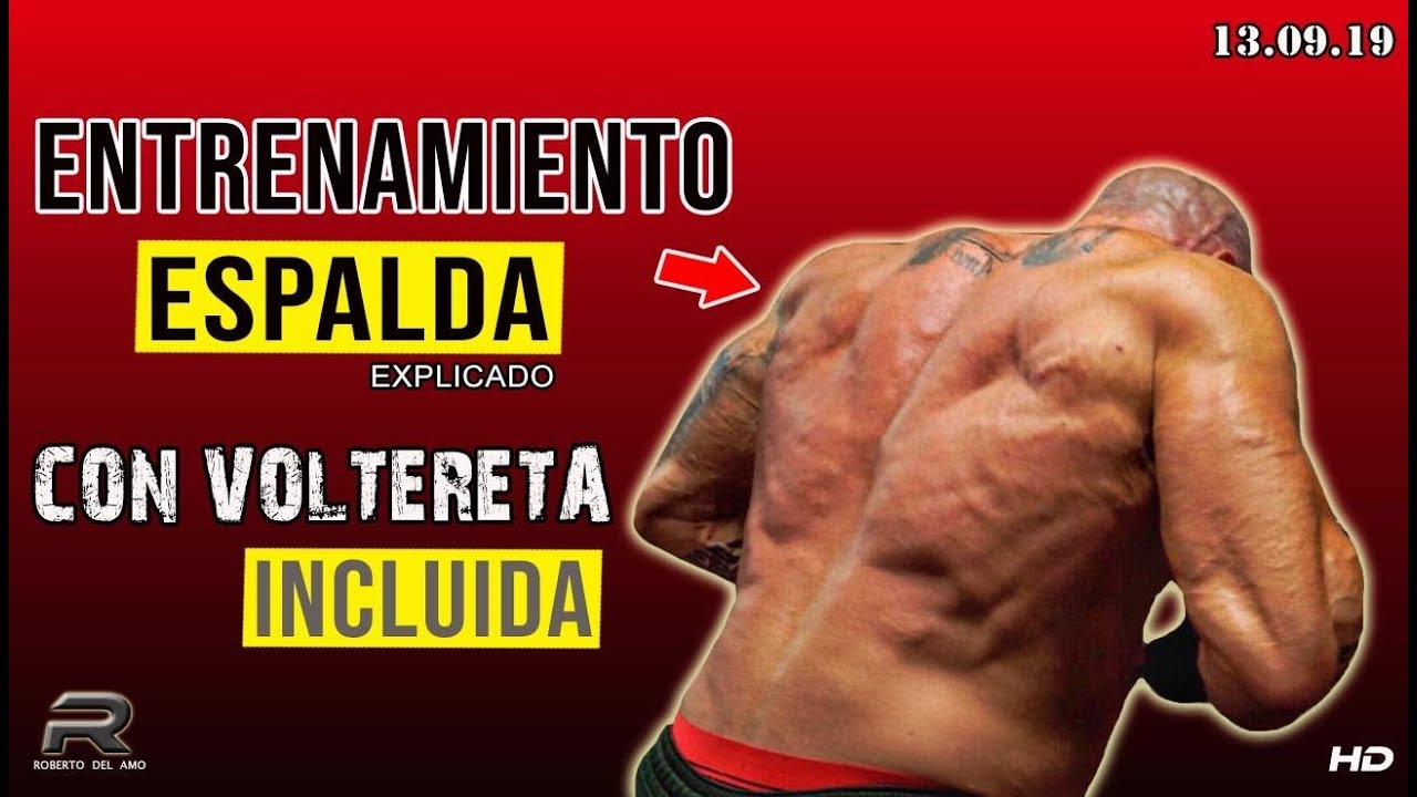 RUTINA MAS DUREZA ESPALDA