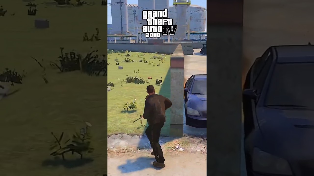 Can a Wall Save You From a Car Explosion in GTA? #gta #gtamyths #ytshorts #gaming #gamingshorts