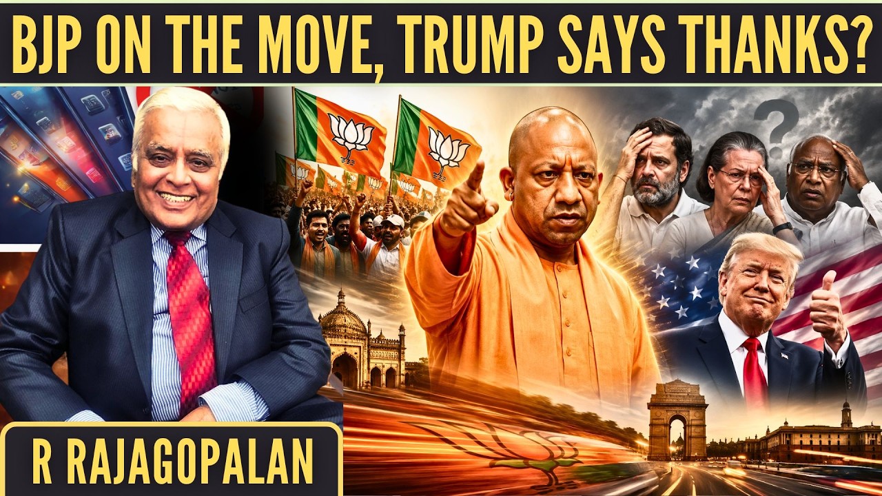 BJP hits the ground running in UP, Punjab. Decisive Yogi. Confused Congress, Trump's thanks