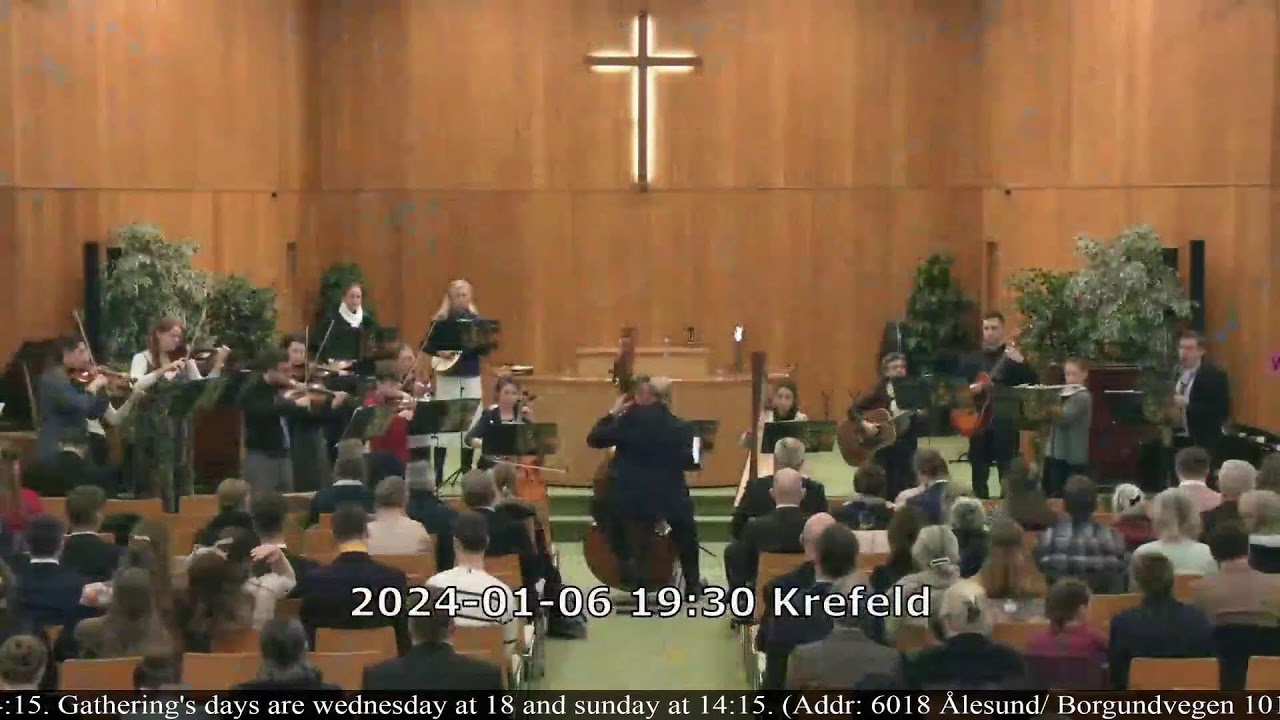 Direkte sending fra Krefeld Misjonssenter