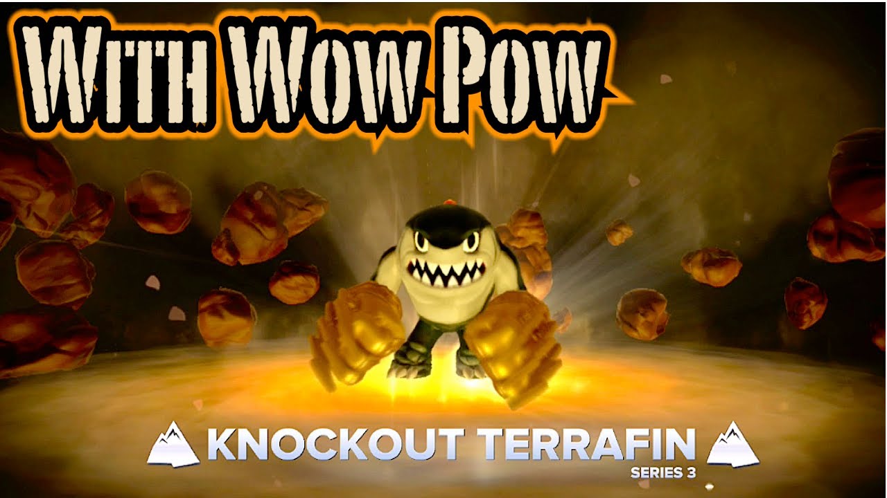 Skylanders Swap Force - Series 3 Knockout Terrafin - Brawler Path Guide with Wow Pow