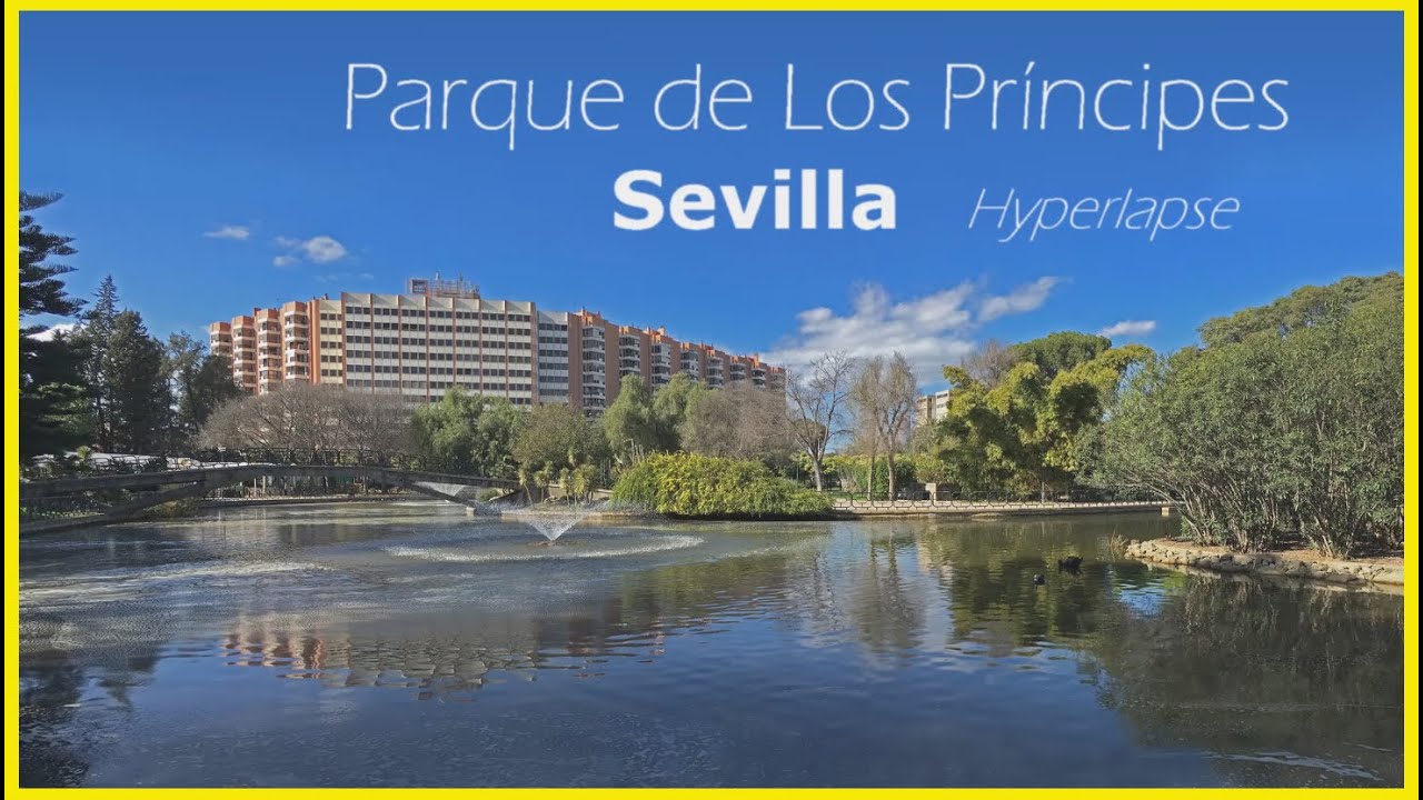 Parque de Los Príncipes, visitalo en un minuto y medio con la técnica hyperlapse.