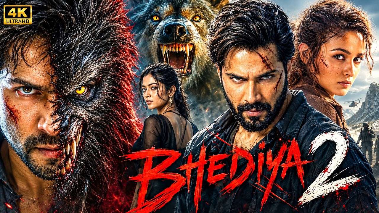 Bhediya 2 | Varun Dhawan & Alia Bhatt | 2026 New Blockbuster Super Hit Full Action Movie in 4k |