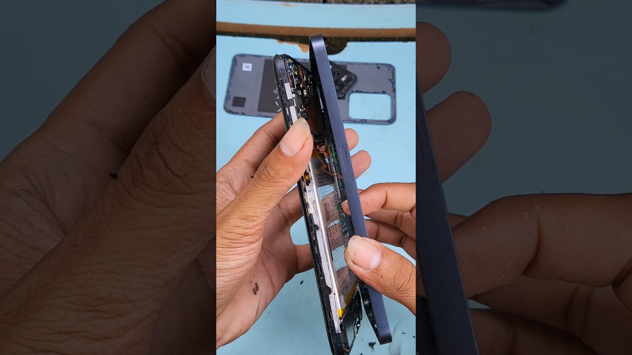 Realme c35 middle frame easy removal #cellphonerepair #cellphonetechnician #selaks