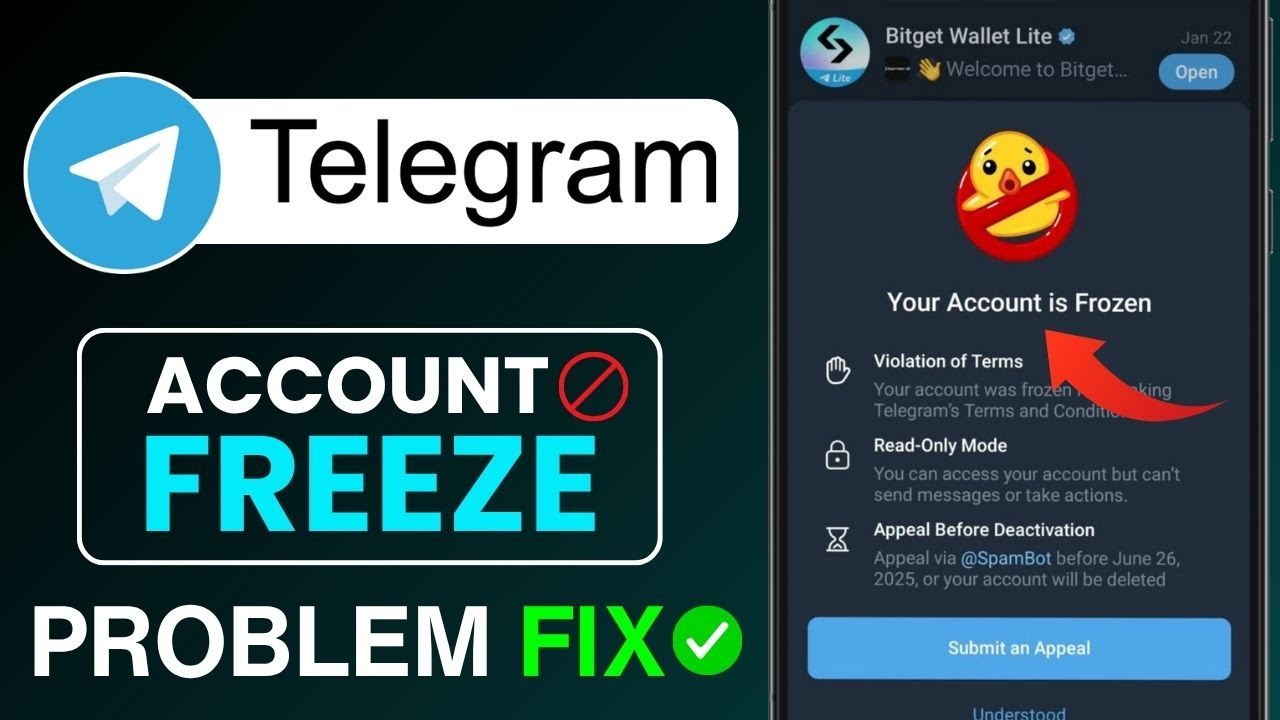 Telegram Account Frozen? Unlock It in 2025 (Step-by-Step Fix!) 🔓