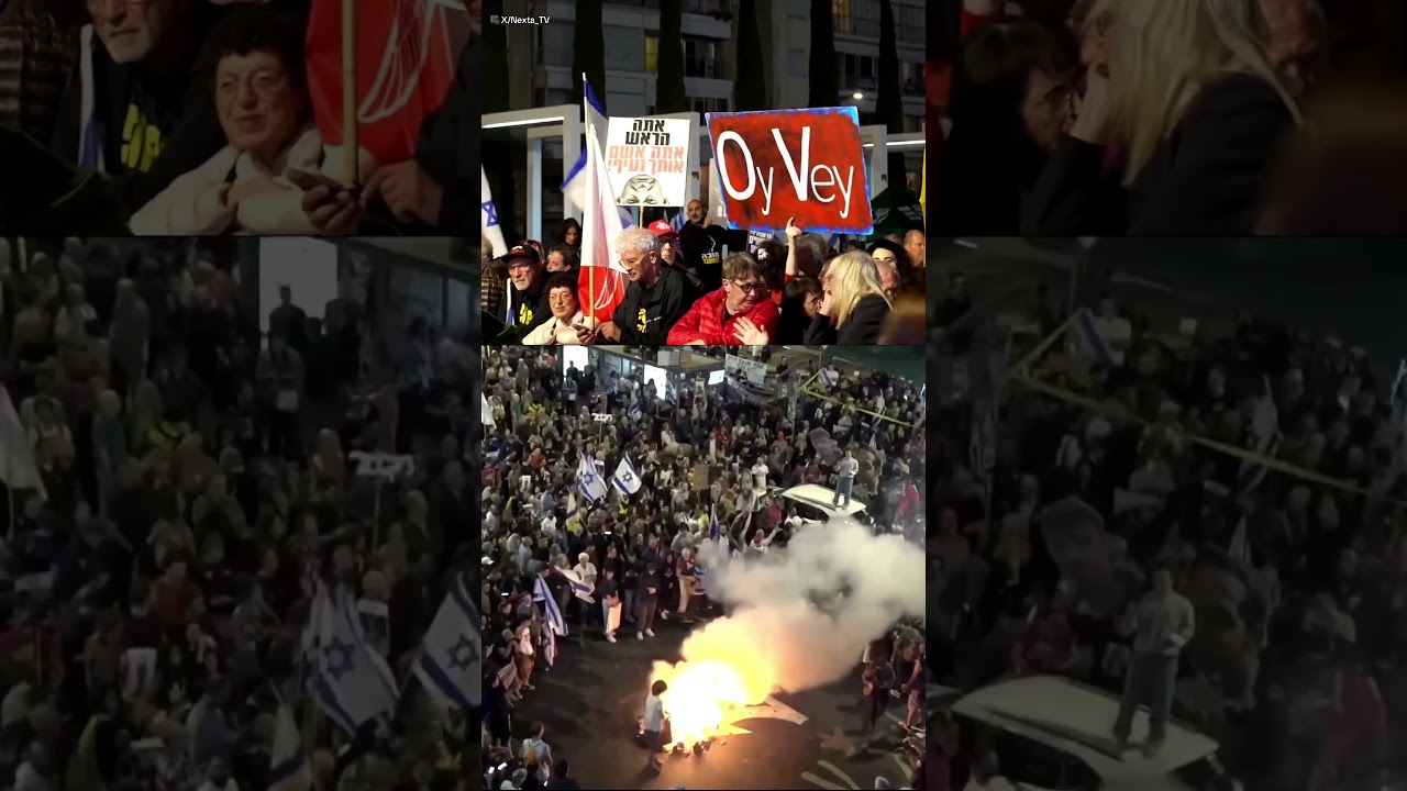 Thousands rally against Netanyahu in Israel