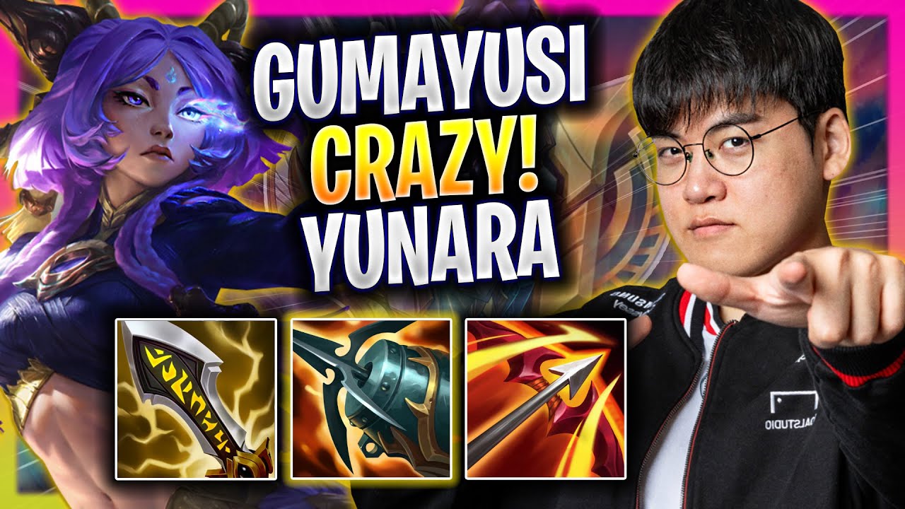 GUMAYUSI IS SO CRAZY WITH YUNARA! - T1 Gumayusi Plays Yunara ADC vs Kai'sa! | Season 2025