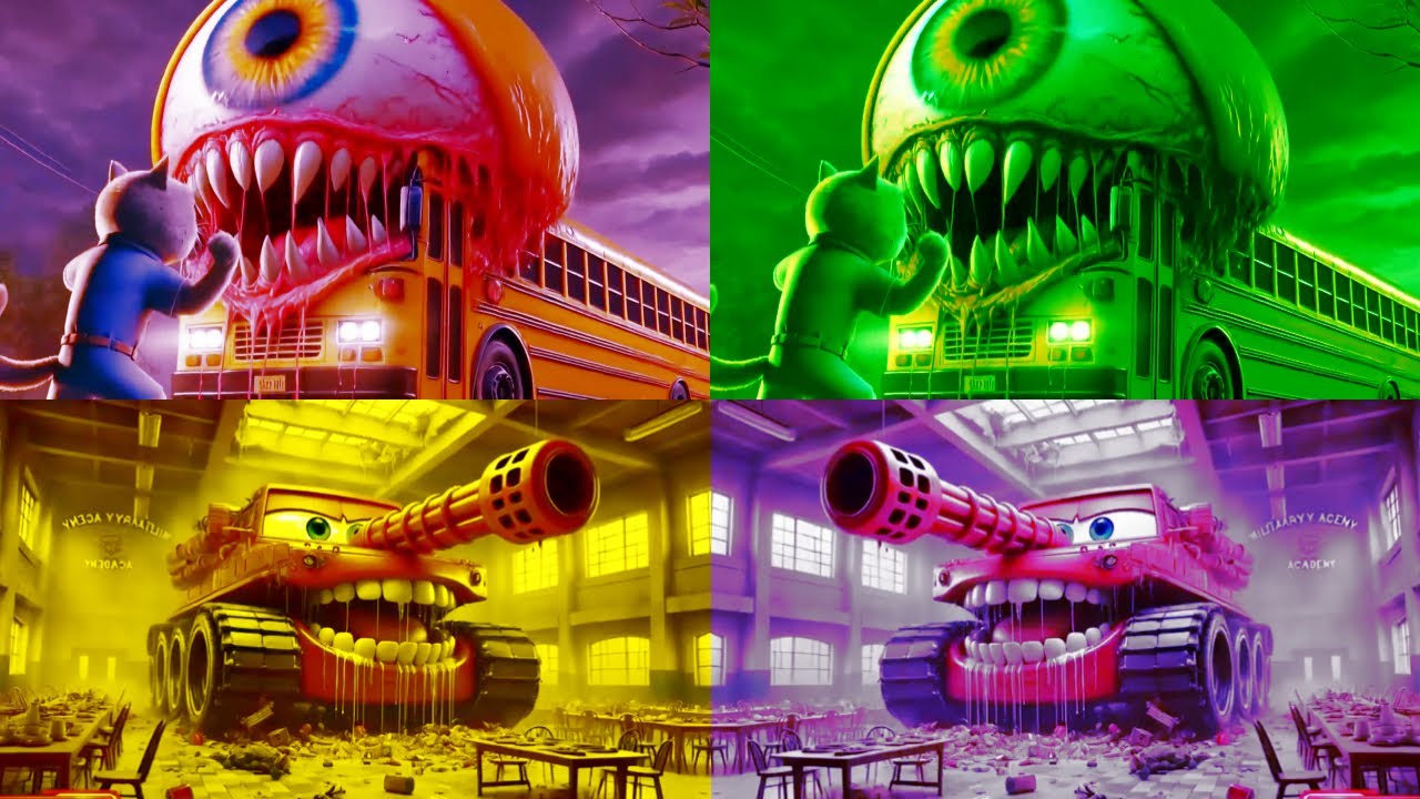 SCHOOL BUS - TANK MONSTER🎶CoffinDance Song #TilesHopBestSongs #TilesHopKpop #TilesHopAnime #TilesHop