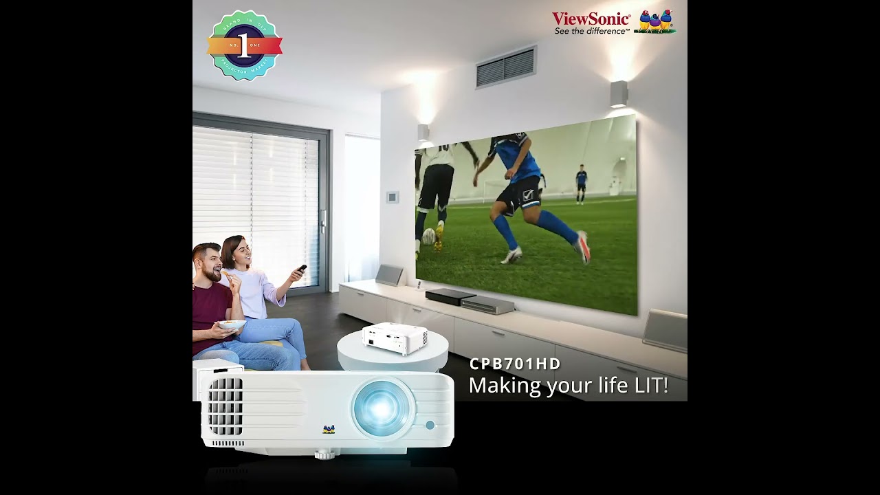 FIFA With ViewSonic Projectors | CPB701HD  Home And Business Projector.