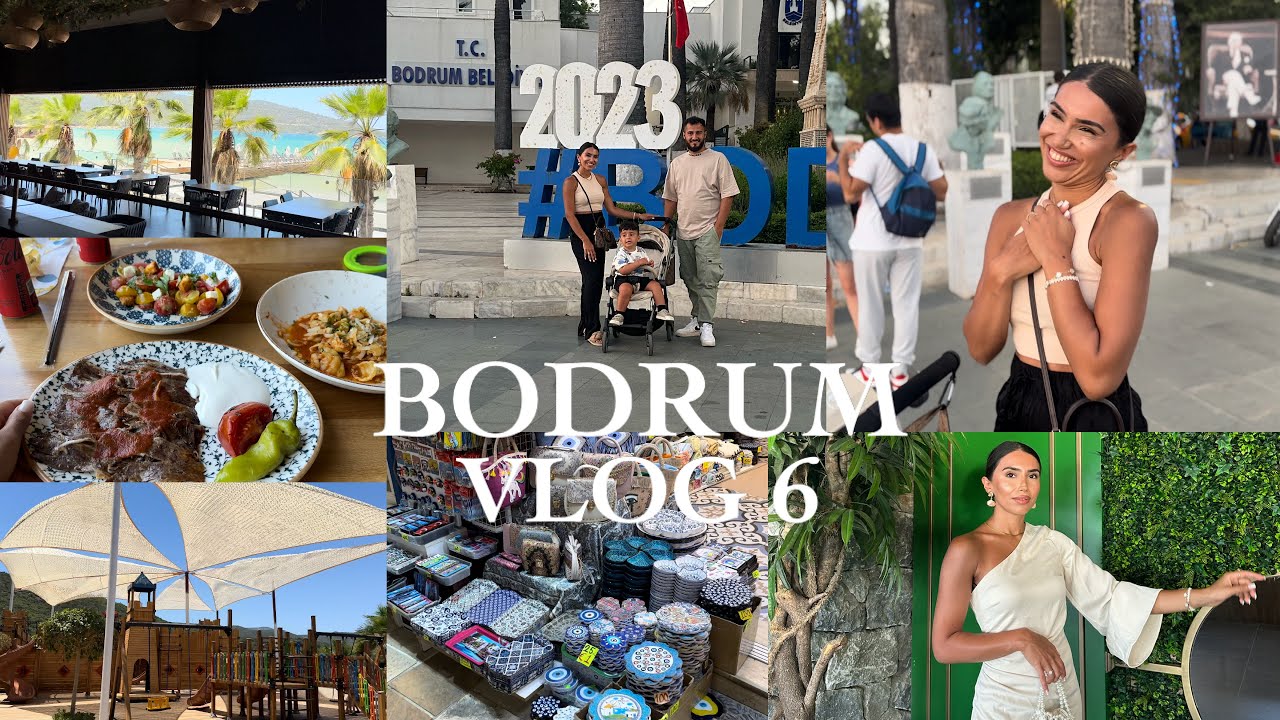 BODRUM ÇARŞISINI GEZDİK🛳️DUYGULANDIM🥺OTELDE SON GÜNÜMÜZ💔YENİ YERLER KEŞFETTİK😂 - BODRUM VLOG 6